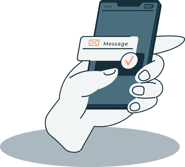 Confirmation du vol par email ou SMS